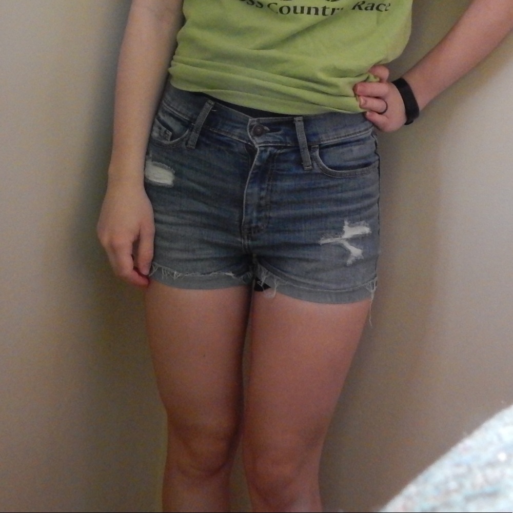 Abercrombie and Fitch Jean Shorts